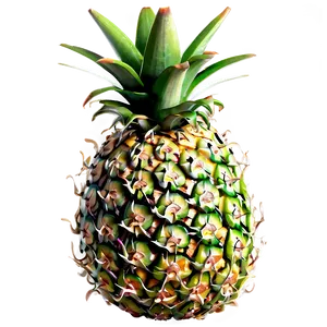Tropical Pineapple PNG 05232024