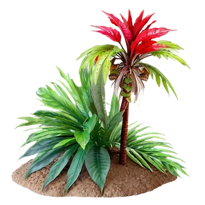 Tropical Plant Landscapes Png 56 PNG image