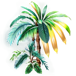 Tropical Plants PNG 06252024 PNG