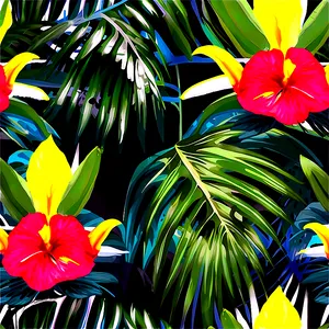 Tropical Print PNG Yev80
