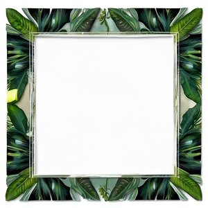 Tropical Retreat Frame PNG Don2 PNG