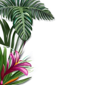 Tropical Scene Border PNG 97 PNG