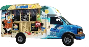 Tropical Themed Food Truck
