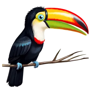 Tropical Toucan Bird PNG Hwo40 PNG