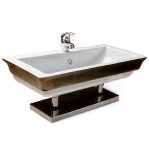 Trough Style Sink Png 05242024 PNG image