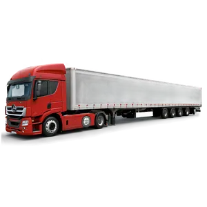 Truck With Trailer Journey PNG 05042024 PNG