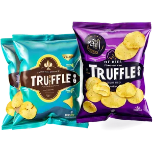 Truffle Flavored Chips PNG Cbq