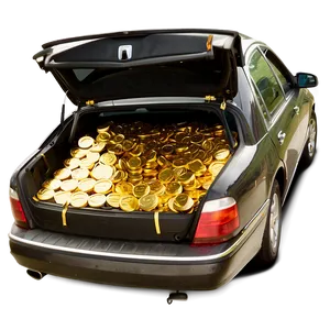 Trunk Full Of Gold PNG Wae PNG