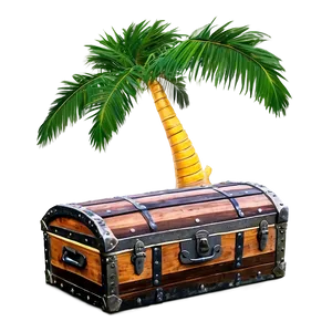 Trunk On Beach PNG 06262024