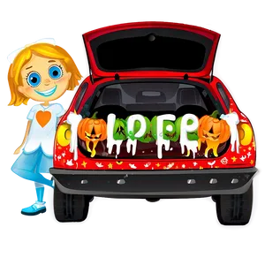 Trunk Or Treat Car Png 06122024 PNG image