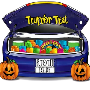 Trunk Or Treat Setup Png 06122024 PNG image