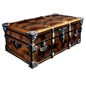 Trunk With Drawers PNG 9