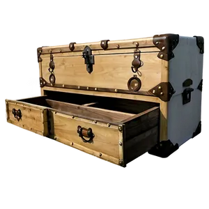 Trunk With Drawers PNG Wap