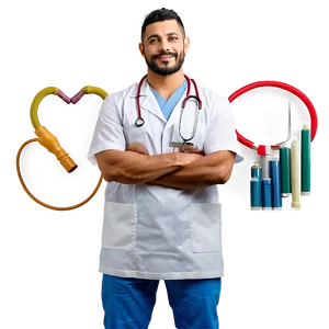 Trustworthy Male Nurse Png Nxd23 PNG image