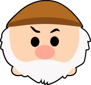 Tsum Tsum Grumpy Dwarf PNG image