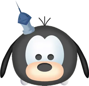 Tsum Tsum_ Oswald_the_ Lucky_ Rabbit PNG image