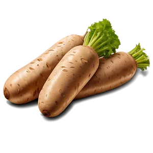 Tuber Vegetable Clipart Png 05252024 PNG image