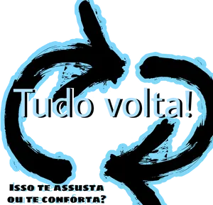 Tudo Volta Graphic Art PNG image