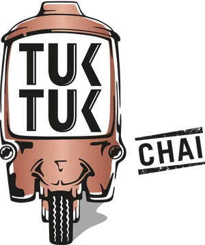 Tuk Tuk Chai Logo Artwork PNG image