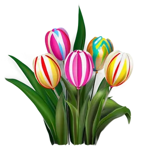 Tulips And Balloons Png 42 PNG image