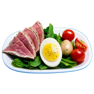 Tuna Nicoise Salad Png Eff PNG image