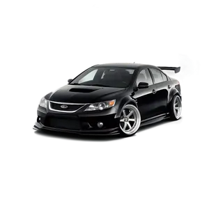 Tuned Black Car Png 78 PNG image