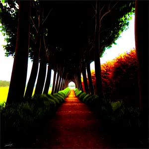 Tunnel Of Trees PNG Lgx