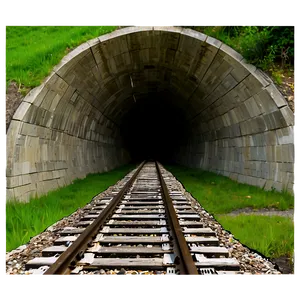 Tunnels And Railroad Tracks PNG 42