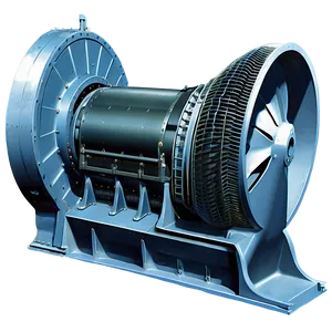 Turbine Section Of Hydro Dam PNG Sei35