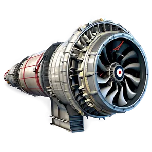 Turbofan Jet Engine Diagram Png 06292024 PNG image