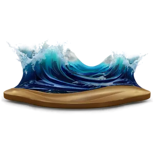 Turbulent Sea Wave Png 15 PNG image