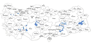 Turkey Administrative Divisions Map