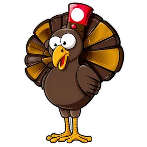 Turkey Cartoon D PNG image