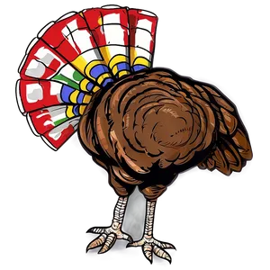 Turkey Illustration PNG 64
