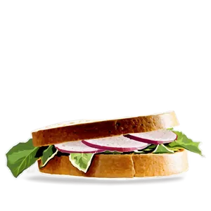 Turkey Sandwich PNG Hji