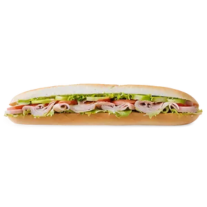 Turkey Sub Sandwich Png Wcv PNG image