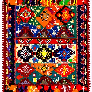Turkish Kilim Carpet PNG 36 PNG
