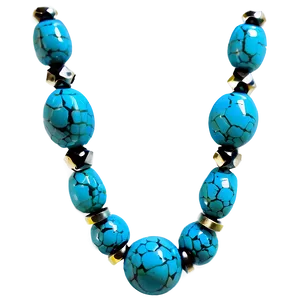 Turquoise Beads PNG 06212024