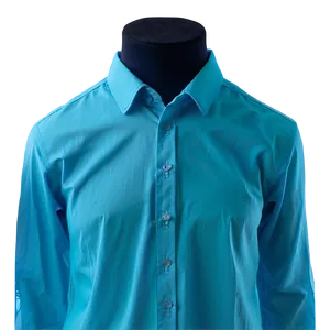 Turquoise Blank Shirt PNG 94