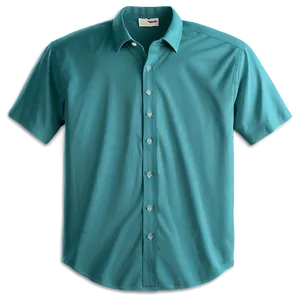 Turquoise Blank Shirt PNG Yfi