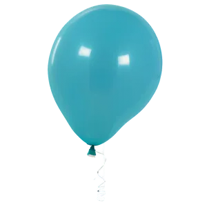 Turquoise Blue Balloons PNG Vpp12