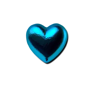 Turquoise Blue Heart PNG Kir