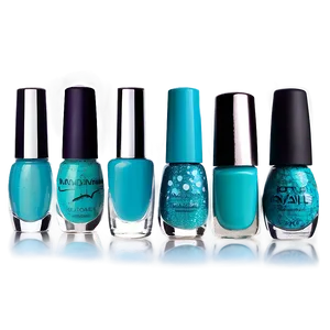 Turquoise Nail Polish PNG 79 PNG