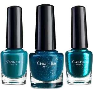 Turquoise Nail Polish PNG Evr71 PNG