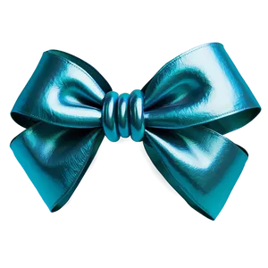 Turquoise Sea Gift Bow PNG 06132024 PNG