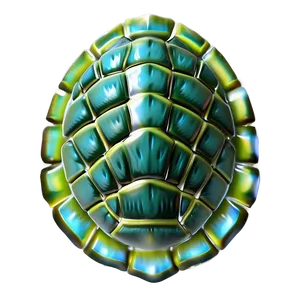 Turtle Shell Abstract Art PNG Uyg8