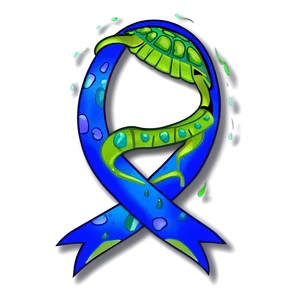 Turtle With Earth Day Ribbon PNG 96 PNG