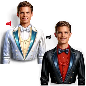 Tuxedo Shirt Options PNG Chx77 PNG