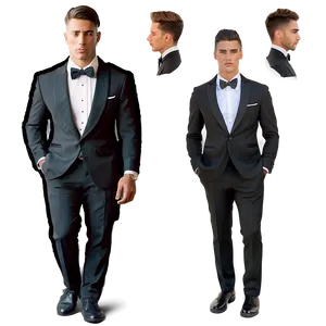 Tuxedo Style For Young Men PNG Gej PNG