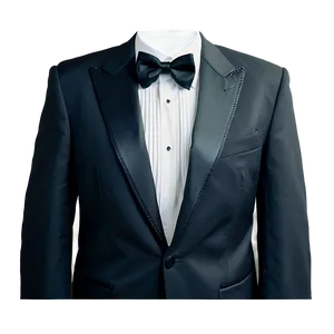 Tuxedo With Satin Lapels PNG Hoq
